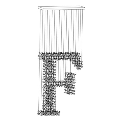 Elegant Charcoal Chandeliers - Adjustable Height, Energy Efficient Lig