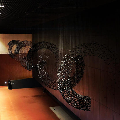 Charcoal Chandeliers - Elegant Design, Adjustable Height, LED Compatib