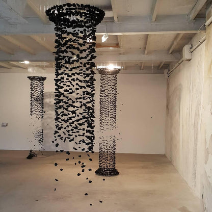 Charcoal Chandeliers - Modern Design, Adjustable Height, Energy Effici