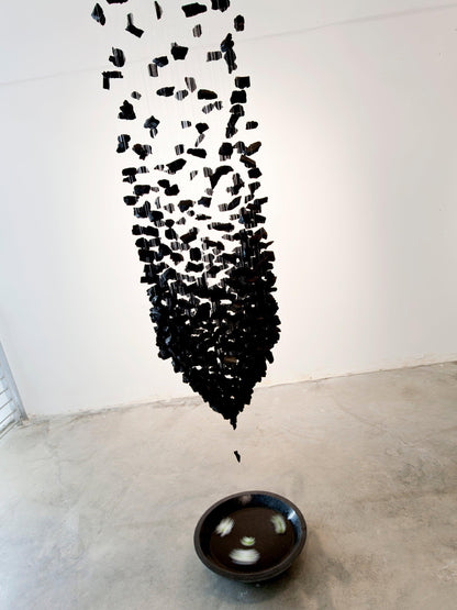 Charcoal Chandeliers G to L - Elegant Design, Adjustable Height