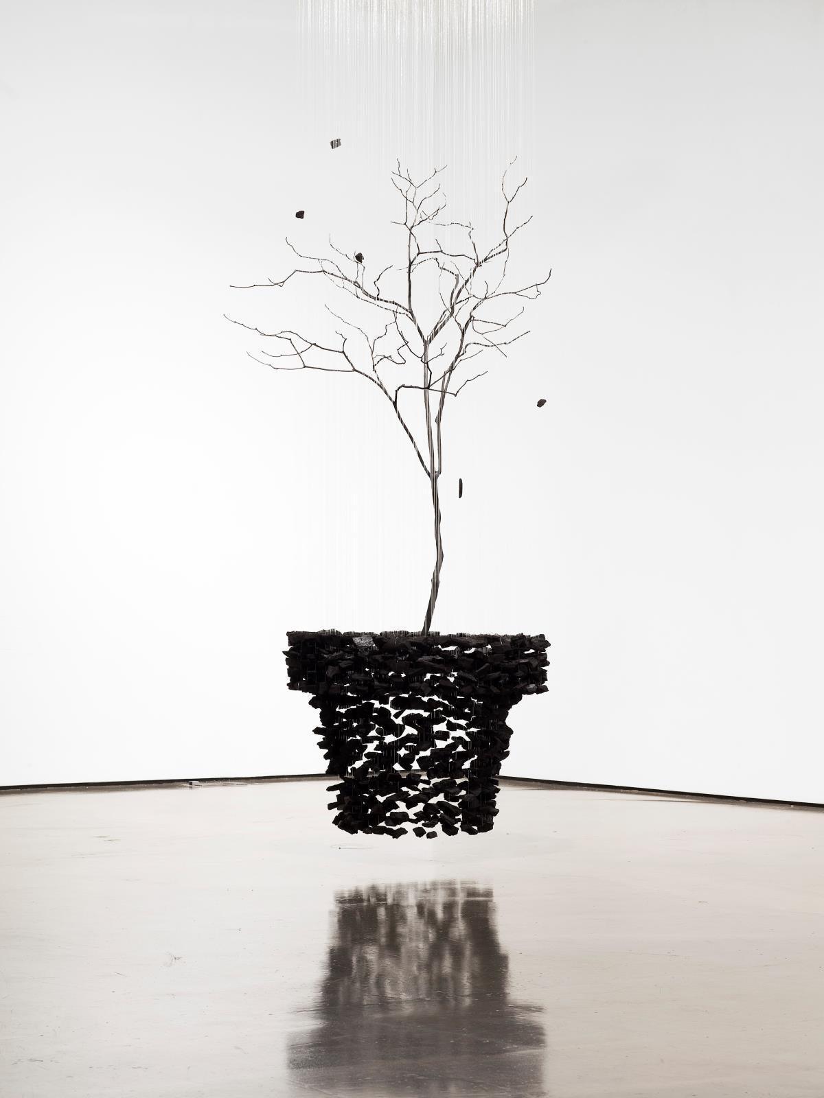 Charcoal Chandeliers - Elegant Design, Adjustable Height, LED Compatib