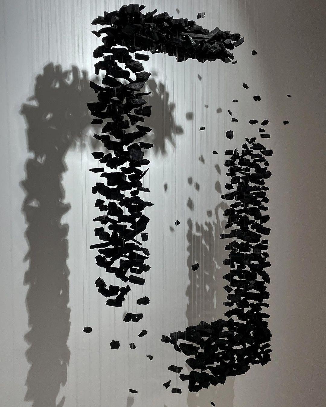 Charcoal Chandeliers G to L - Elegant Design, Adjustable Height