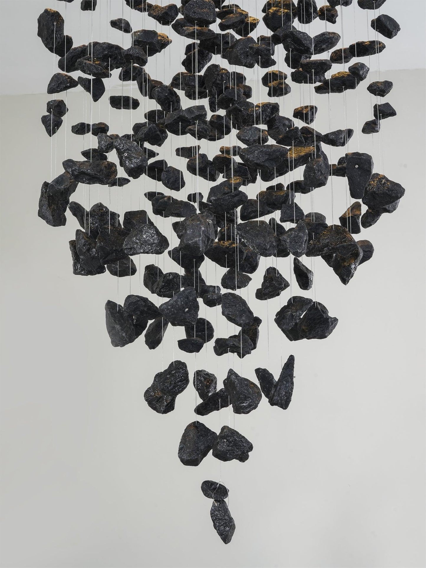 Charcoal Chandeliers - Elegant Design, Adjustable Height, LED Compatib