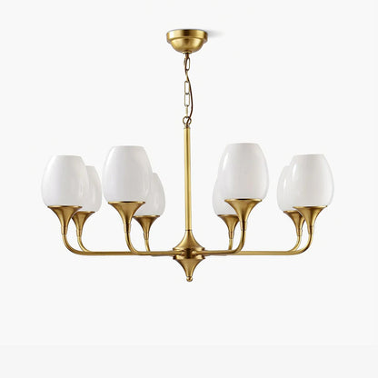Charlie Chandelier - Elegant Lighting Fixture with Adjustable Height &