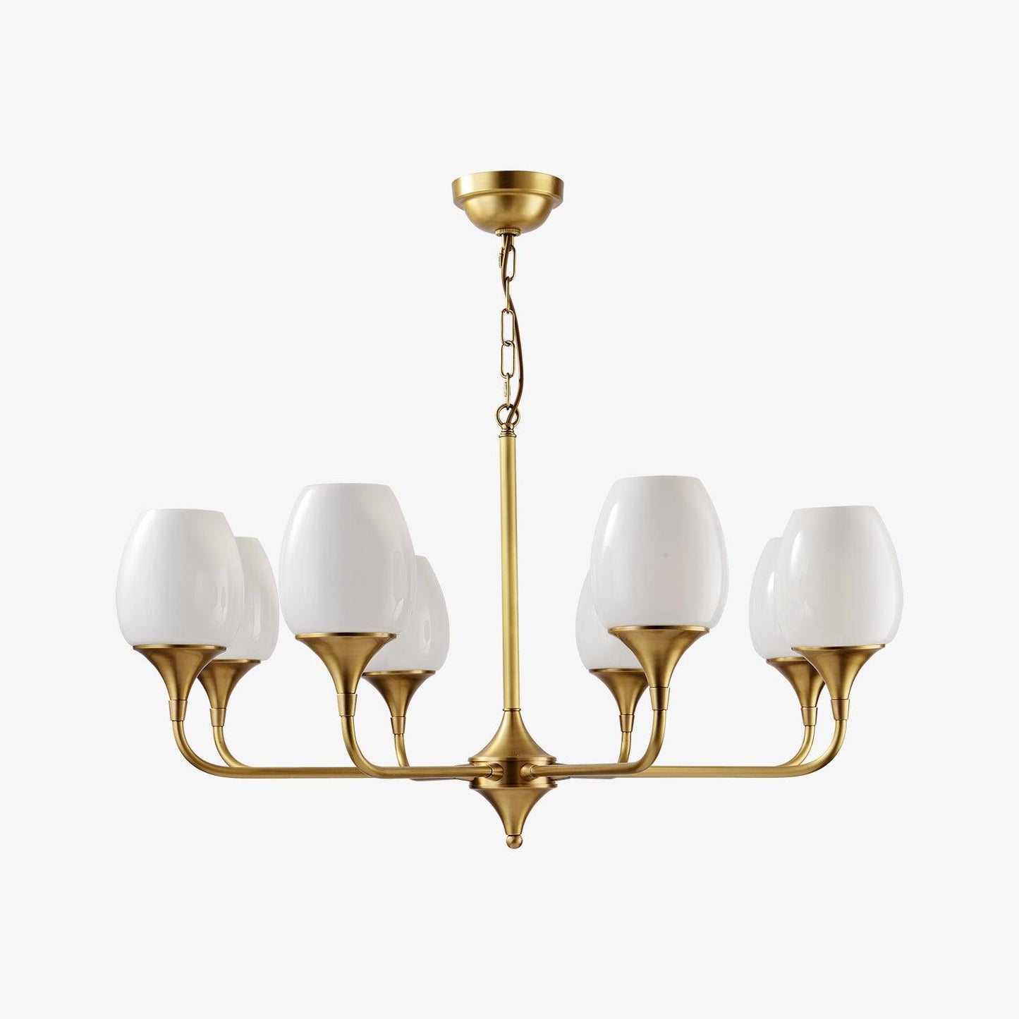 Charlie Chandelier - Elegant Lighting Fixture with Adjustable Height &