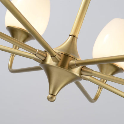 Charlie Chandelier - Elegant Lighting Fixture with Adjustable Height &