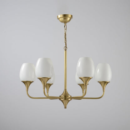 Charlie Chandelier - Elegant Lighting Fixture with Adjustable Height &