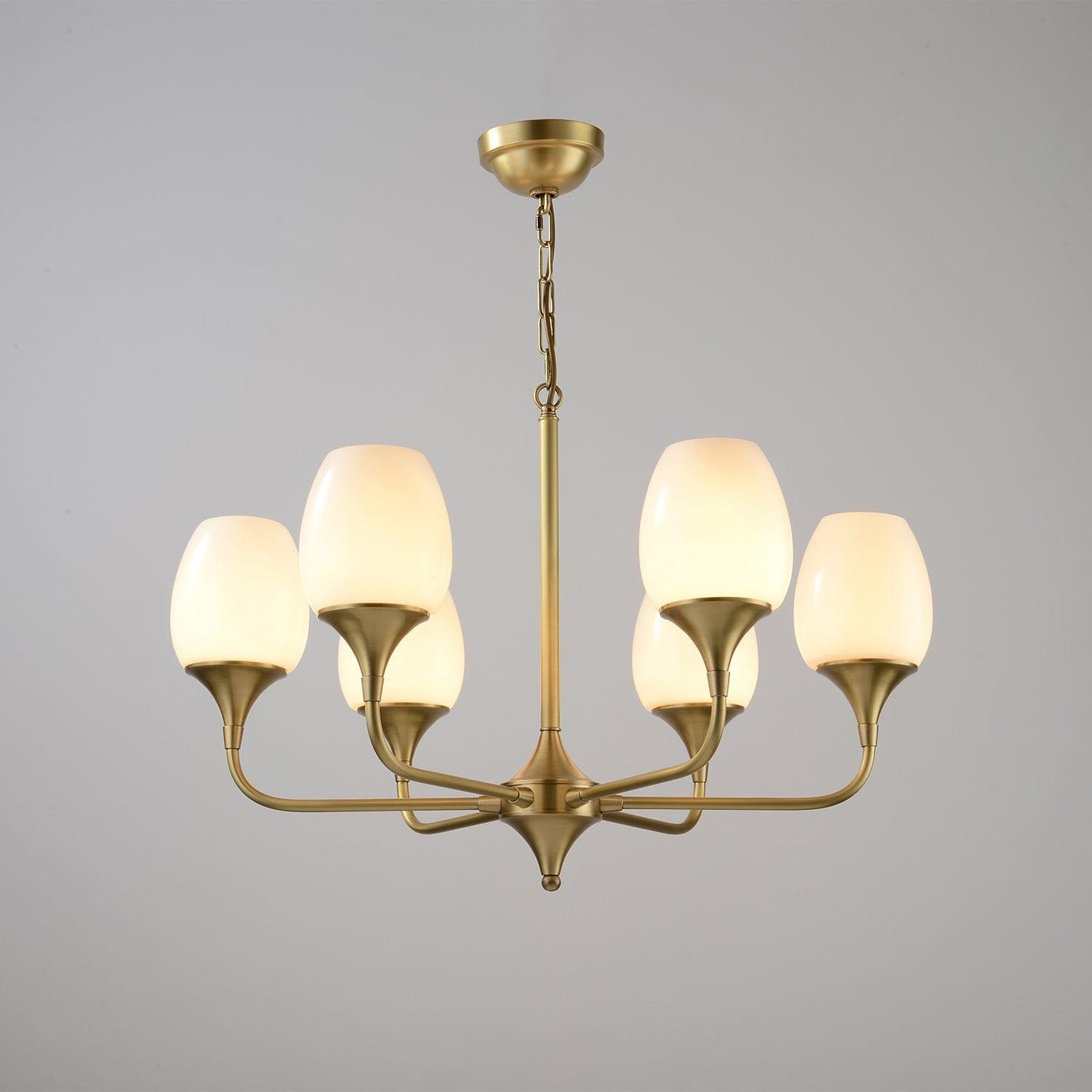 Charlie Chandelier - Elegant Lighting Fixture with Adjustable Height &