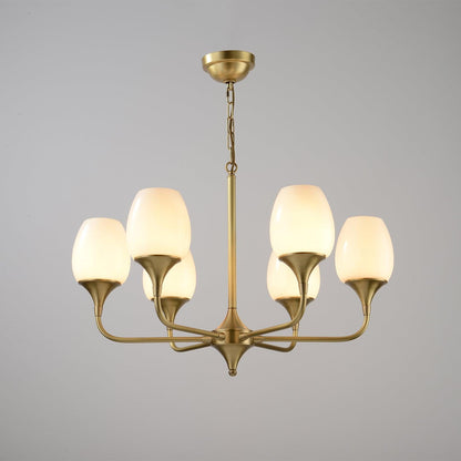 Charlie Chandelier - Elegant Lighting Fixture with Adjustable Height &