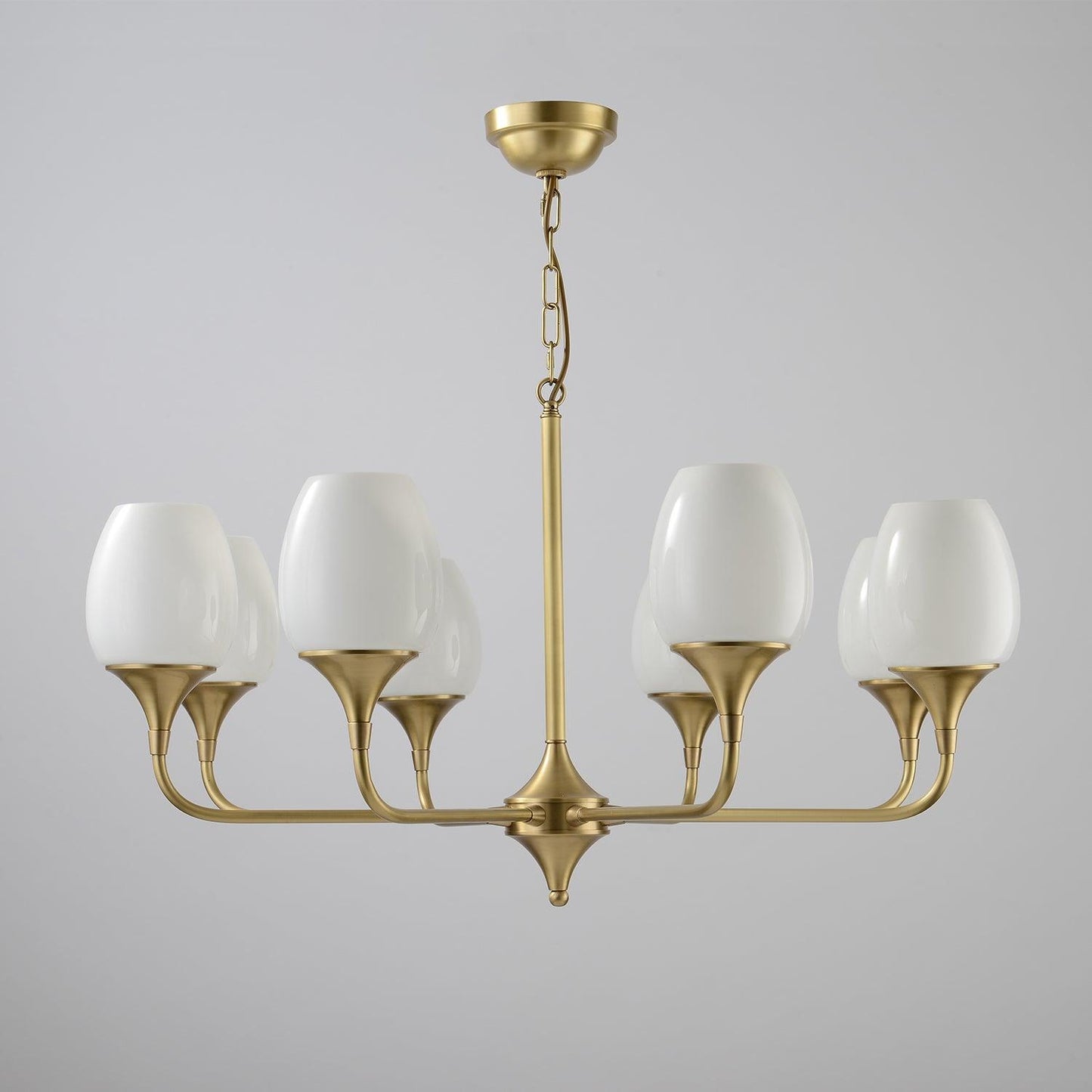 Charlie Chandelier - Elegant Lighting Fixture with Adjustable Height &