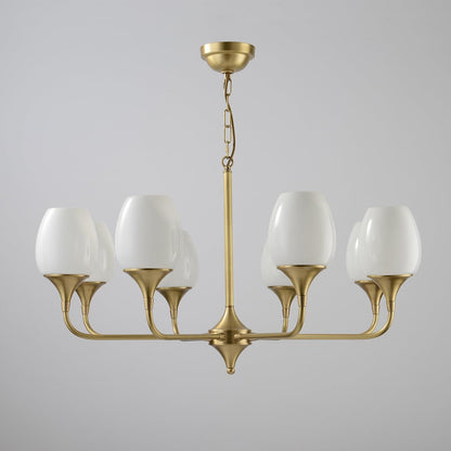 Charlie Chandelier - Elegant Lighting Fixture with Adjustable Height &