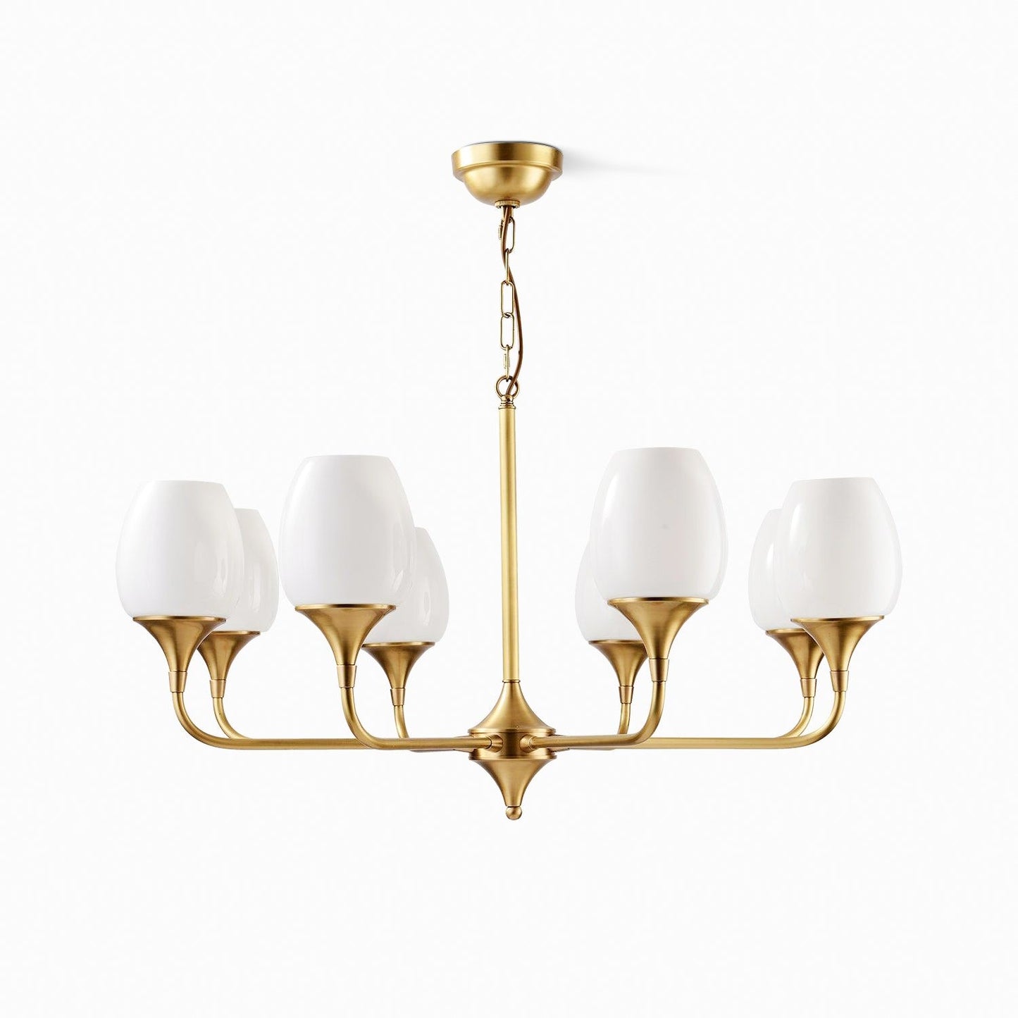 Charlie Chandelier - Elegant Lighting Fixture with Adjustable Height &