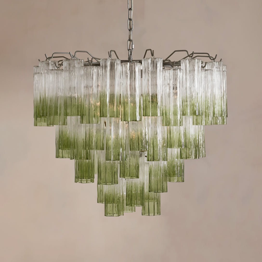 Chiara Chandelier - Elegant Crystal Design with Adjustable Height