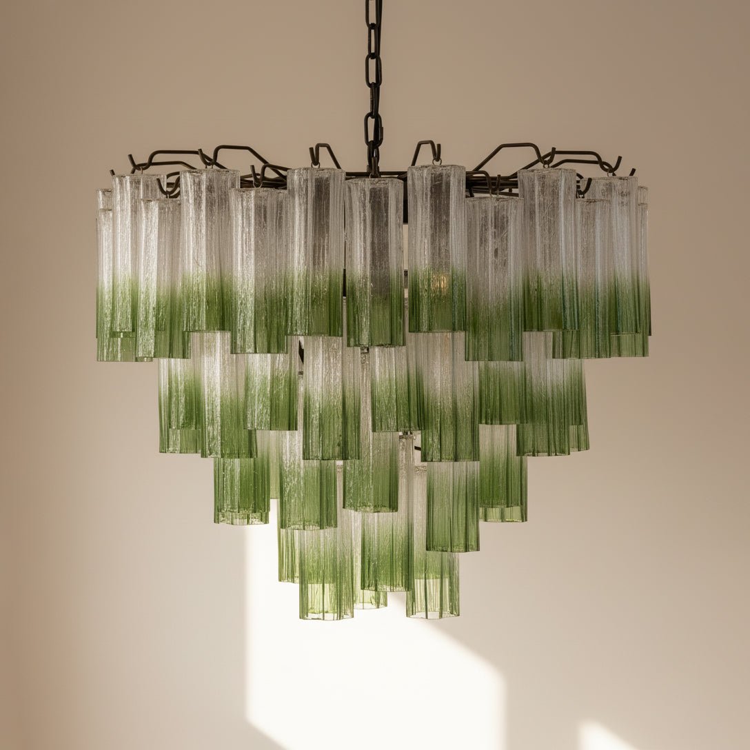 Chiara Chandelier - Elegant Crystal Design with Adjustable Height