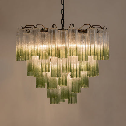 Chiara Chandelier - Elegant Crystal Design with Adjustable Height
