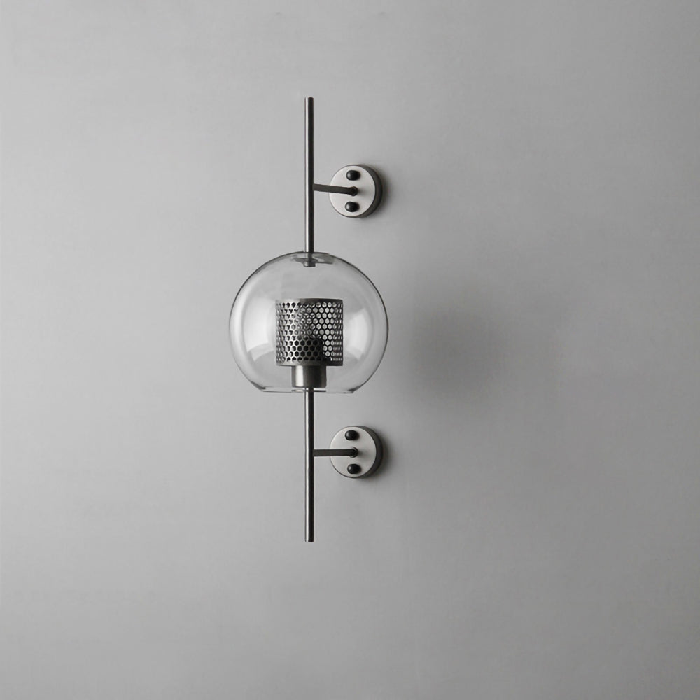 Chiswick Glass Wall Light - Modern Design, Adjustable Brightness