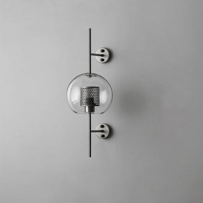 Chiswick Glass Wall Light - Modern Design, Adjustable Brightness