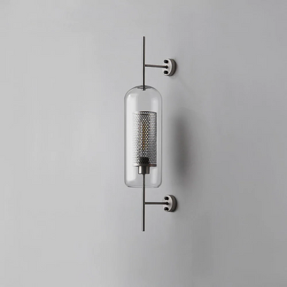 Chiswick Glass Wall Light - Modern Design, Adjustable Brightness