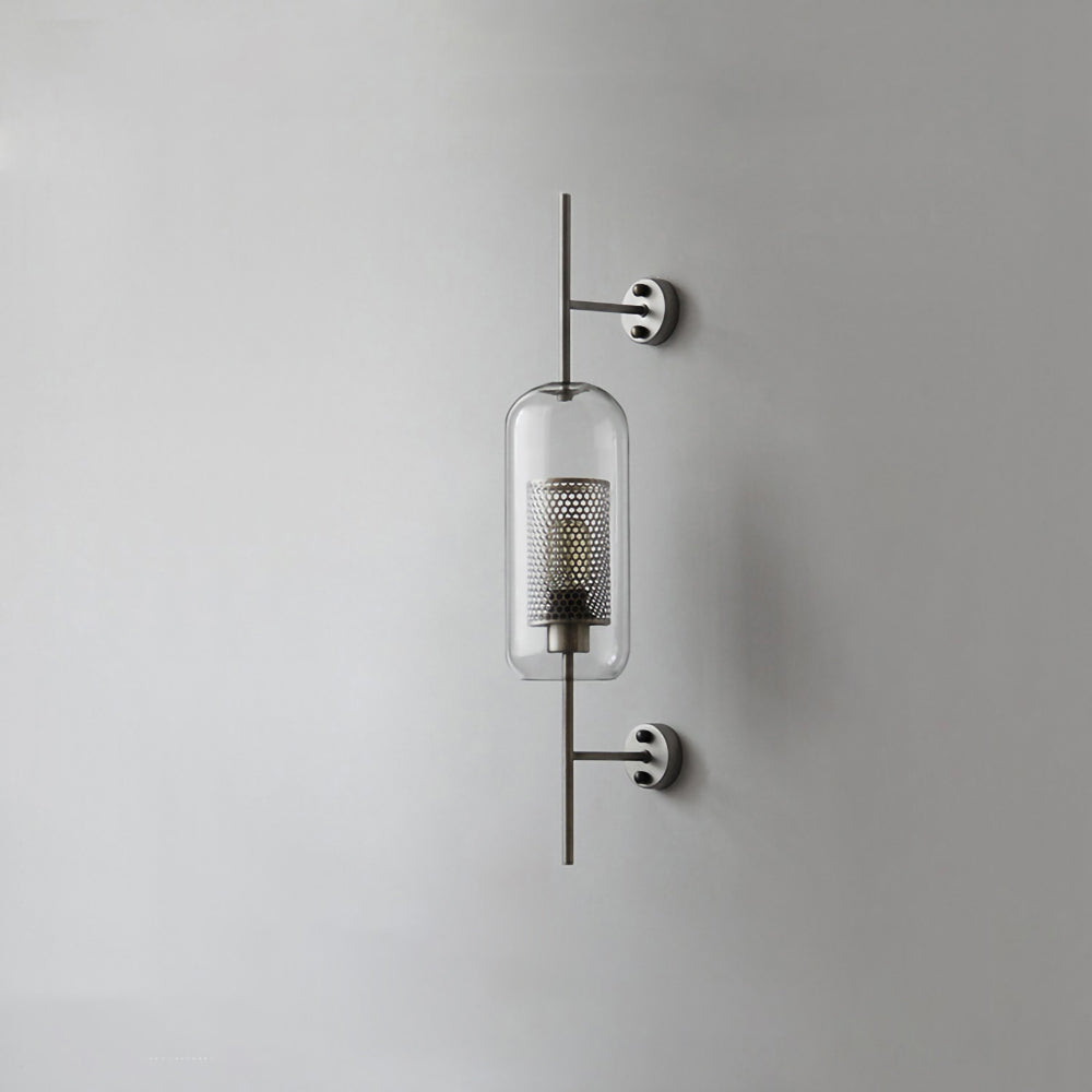 Chiswick Glass Wall Light - Modern Design, Adjustable Brightness