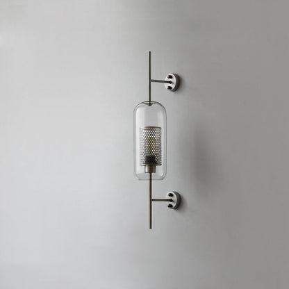 Chiswick Glass Wall Light - Modern Design, Adjustable Brightness