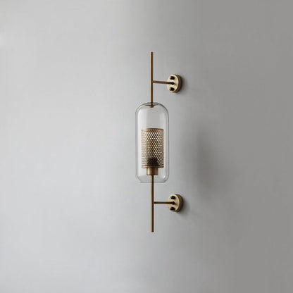 Chiswick Glass Wall Light - Modern Design, Adjustable Brightness