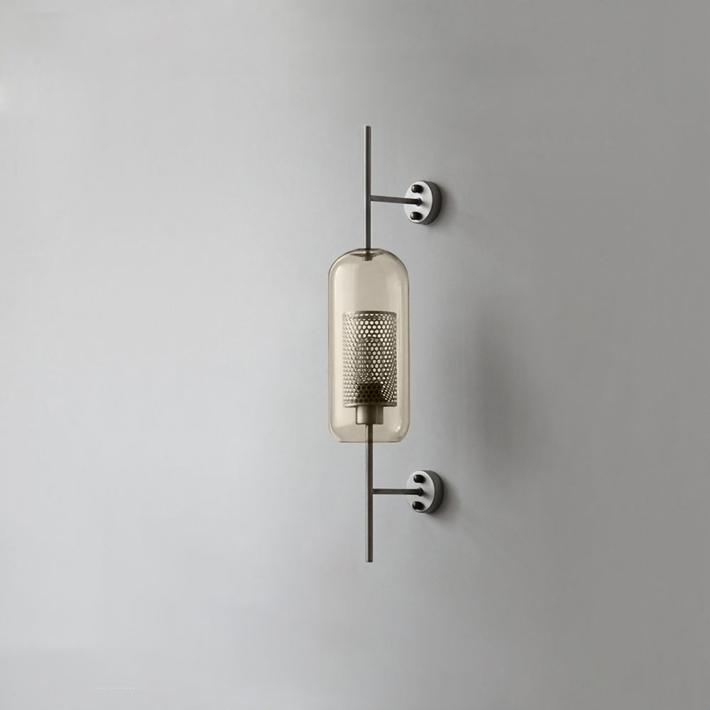 Chiswick Glass Wall Light - Modern Design, Adjustable Brightness