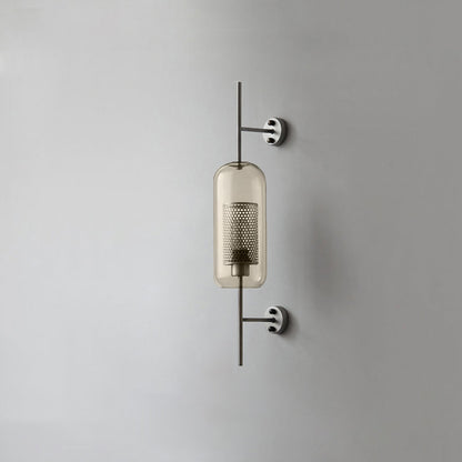 Chiswick Glass Wall Light - Modern Design, Adjustable Brightness