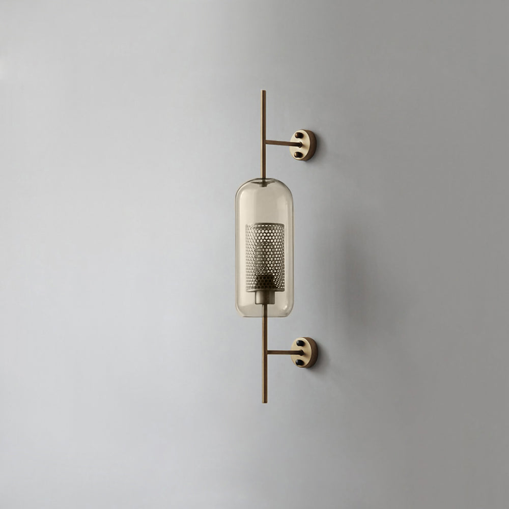 Chiswick Glass Wall Light - Modern Design, Adjustable Brightness