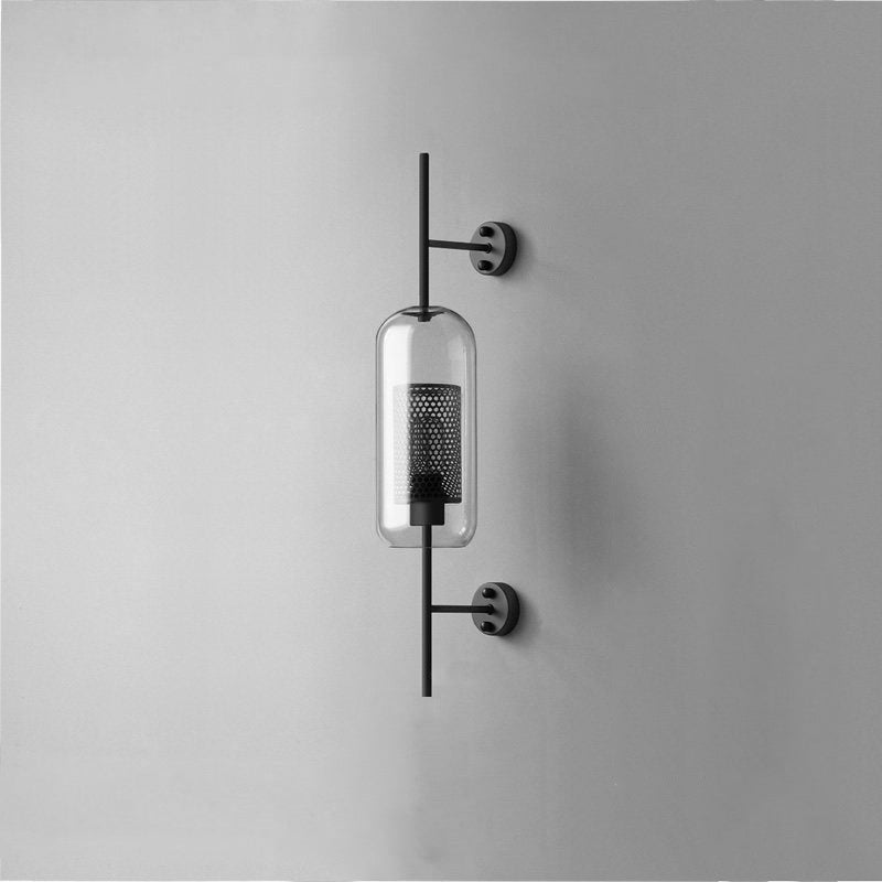 Chiswick Glass Wall Light - Modern Design, Adjustable Brightness