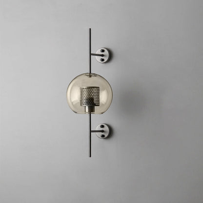 Chiswick Glass Wall Light - Modern Design, Adjustable Brightness