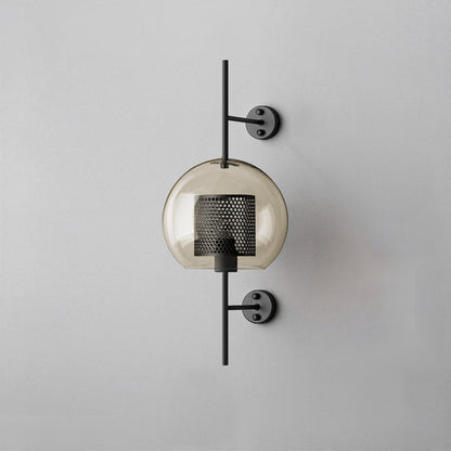 Chiswick Glass Wall Light - Modern Design, Adjustable Brightness