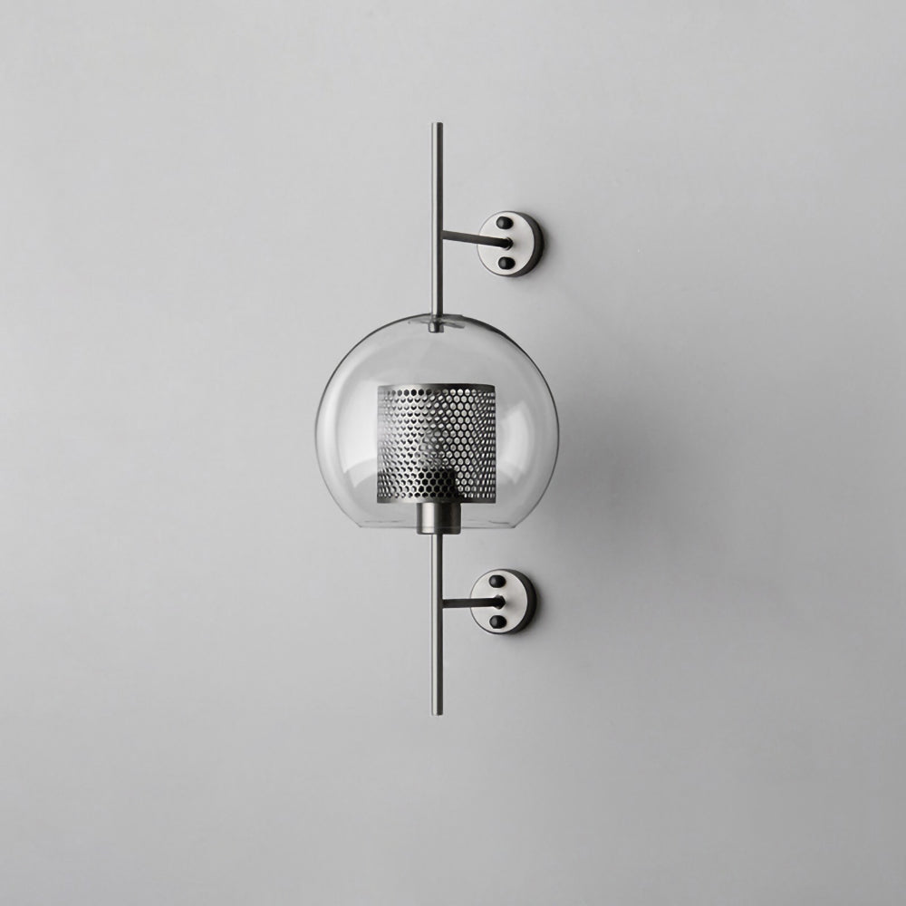 Chiswick Glass Wall Light - Modern Design, Adjustable Brightness