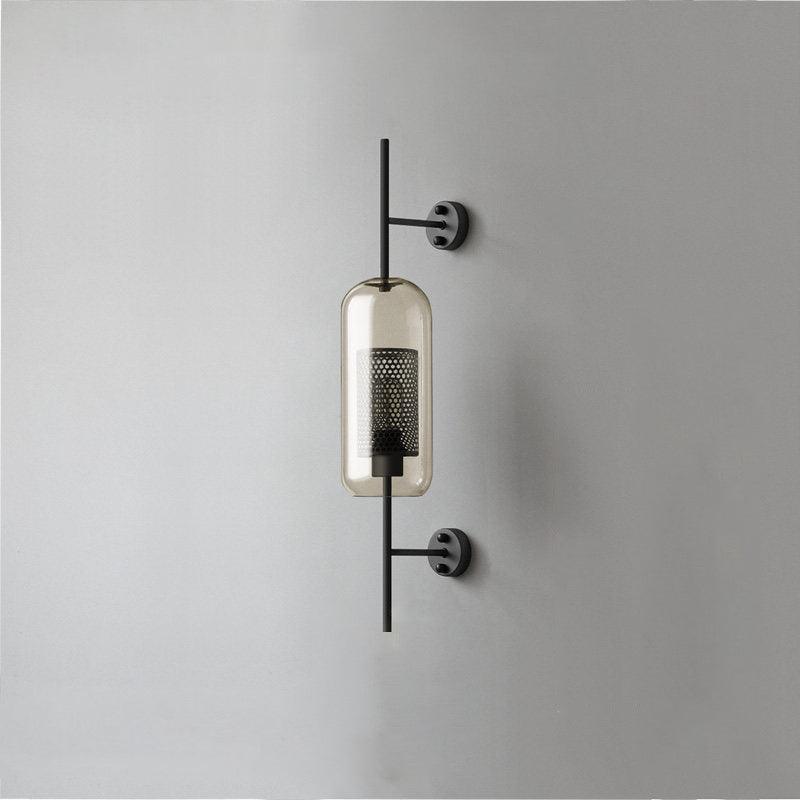 Chiswick Glass Wall Light - Modern Design, Adjustable Brightness
