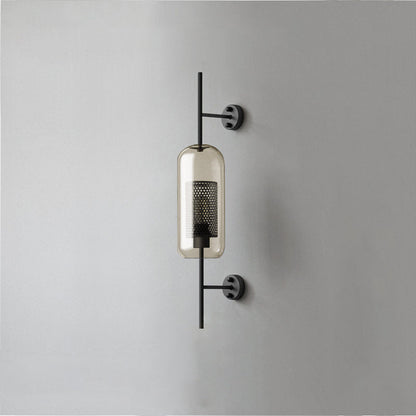 Chiswick Glass Wall Light - Modern Design, Adjustable Brightness
