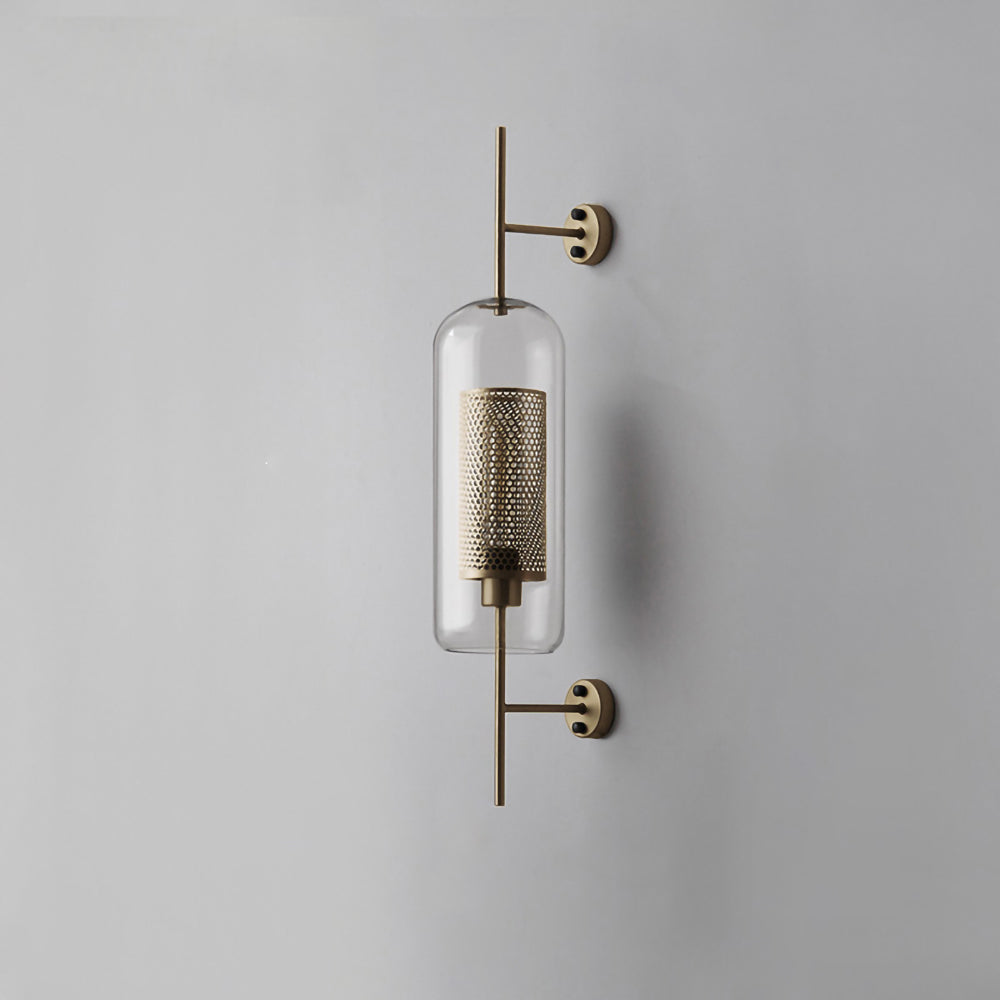 Chiswick Glass Wall Light - Modern Design, Adjustable Brightness