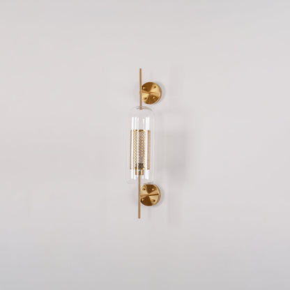 Chiswick Glass Wall Light - Modern Design, Adjustable Brightness