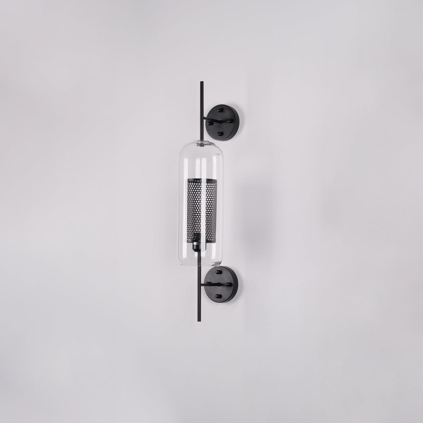 Chiswick Glass Wall Light - Modern Design, Adjustable Brightness