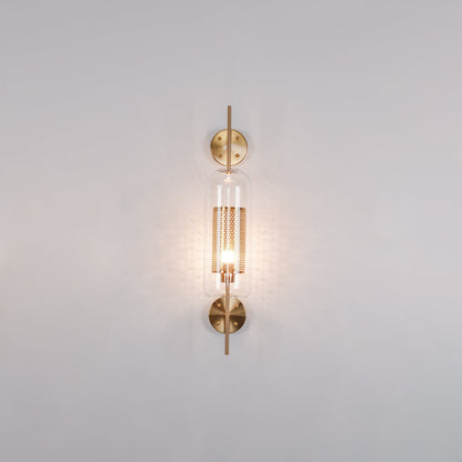 Chiswick Glass Wall Light - Modern Design, Adjustable Brightness