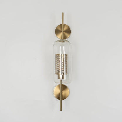 Chiswick Glass Wall Light - Modern Design, Adjustable Brightness