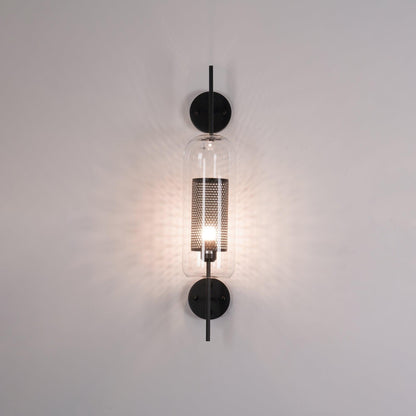 Chiswick Glass Wall Light - Modern Design, Adjustable Brightness