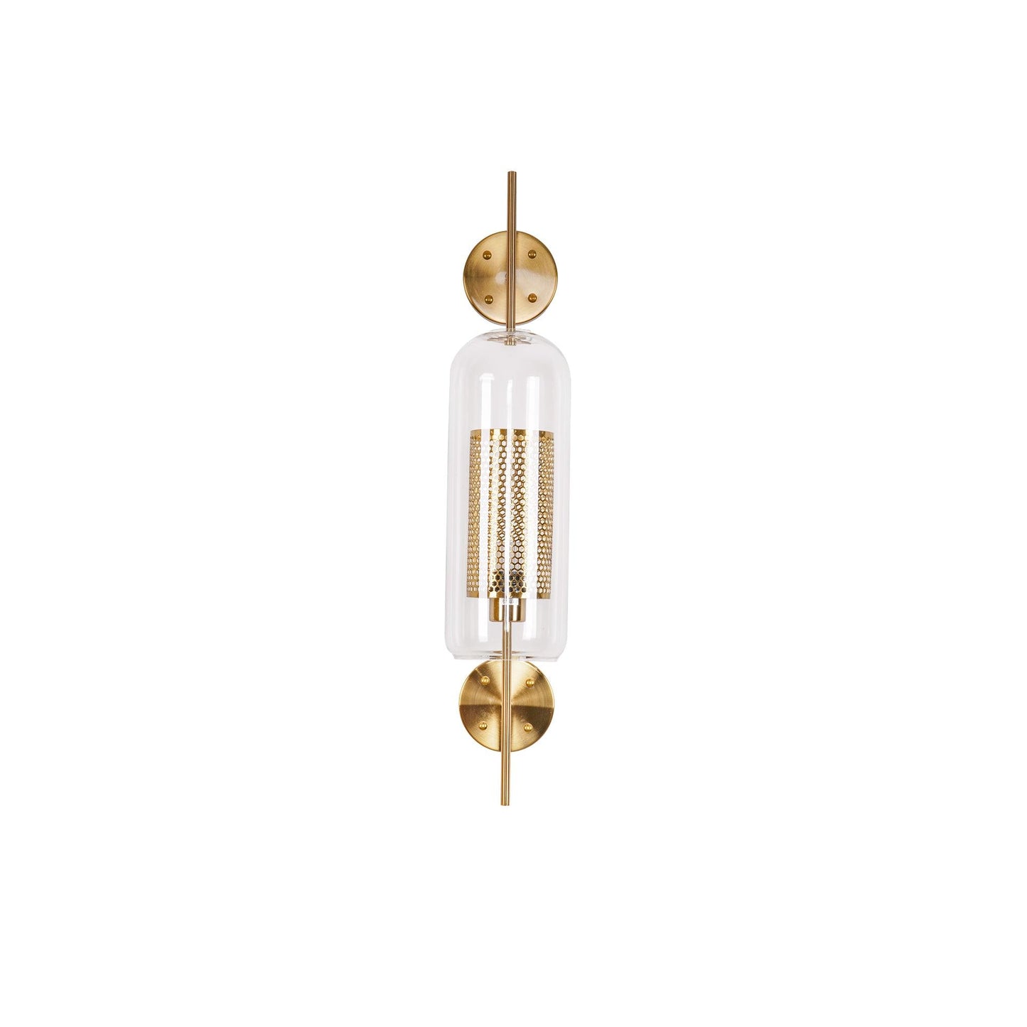 Chiswick Glass Wall Light - Modern Design, Adjustable Brightness