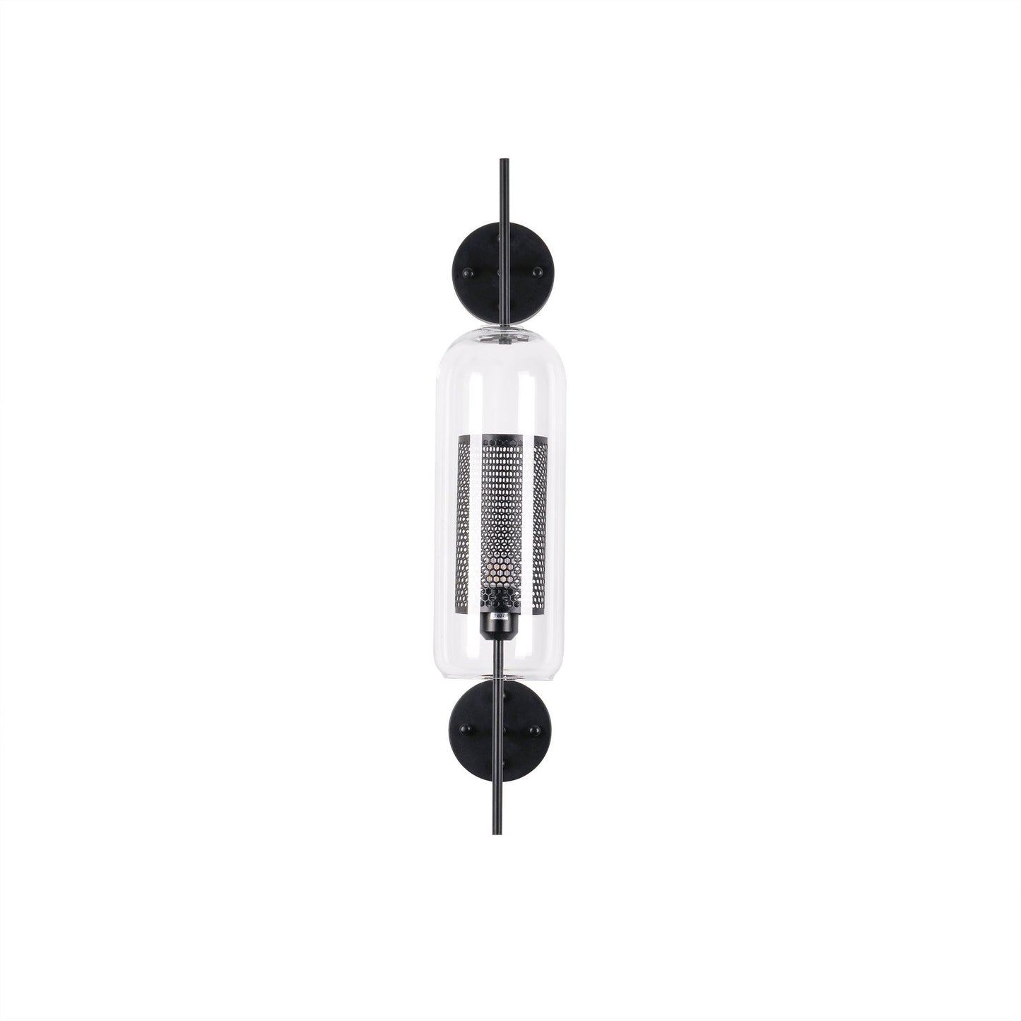 Chiswick Glass Wall Light - Modern Design, Adjustable Brightness