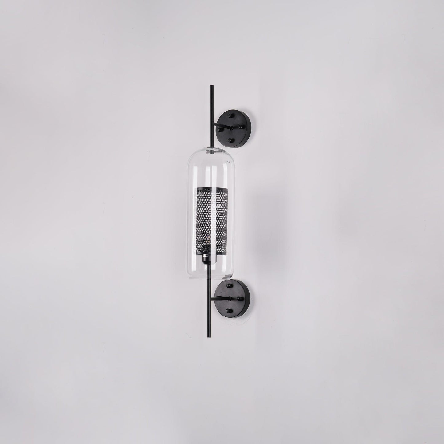 Chiswick Glass Wall Light - Modern Design, Adjustable Brightness