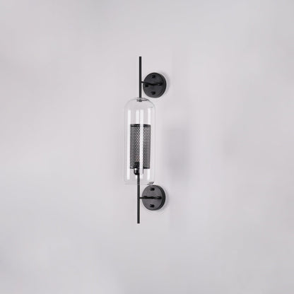 Chiswick Glass Wall Light - Modern Design, Adjustable Brightness