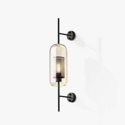 Chiswick Glass Wall Light - Modern Design, Adjustable Brightness