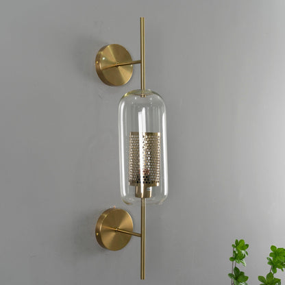 Chiswick Glass Wall Light - Modern Design, Adjustable Brightness