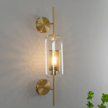 Chiswick Glass Wall Light - Modern Design, Adjustable Brightness