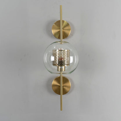Chiswick Glass Wall Light - Modern Design, Adjustable Brightness