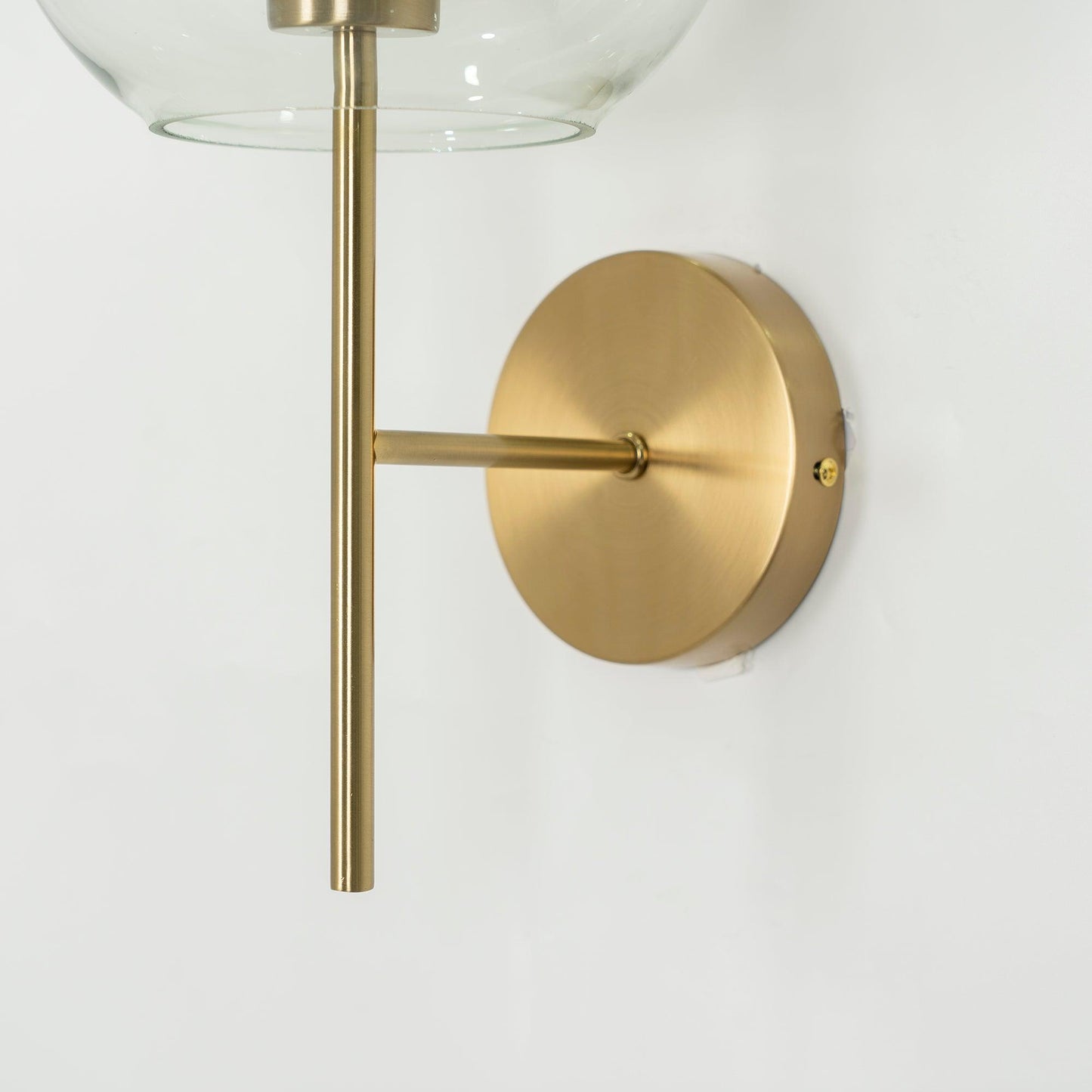 Chiswick Glass Wall Light - Modern Design, Adjustable Brightness