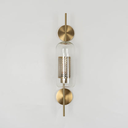 Chiswick Glass Wall Light - Modern Design, Adjustable Brightness